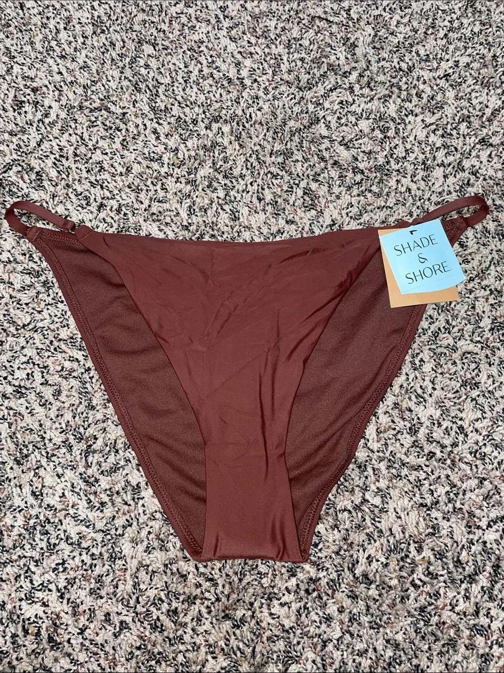 Shade & Shore Rust-Brown Bikini Bottom XL | NWT - Picture 1 of 5